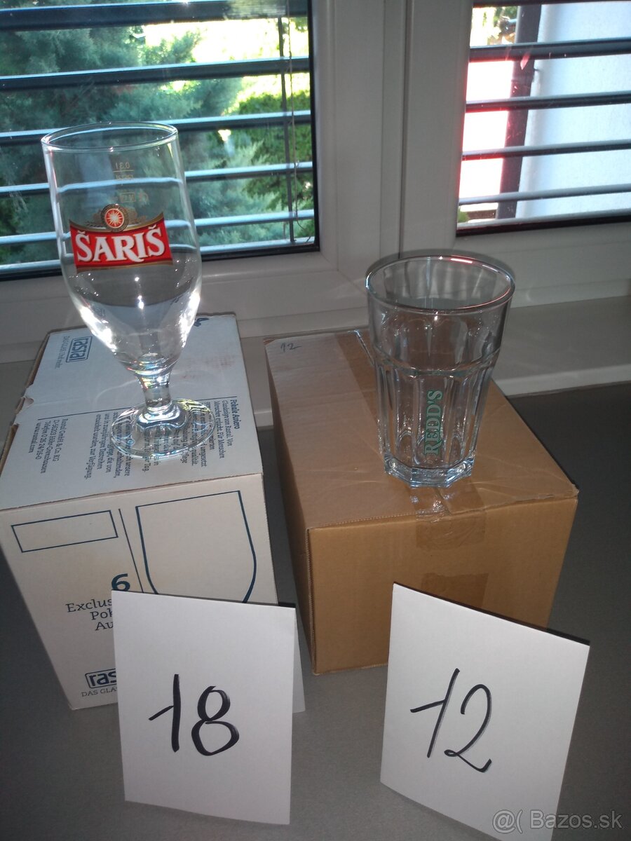 Pivné sklo nové nepoužité - 14