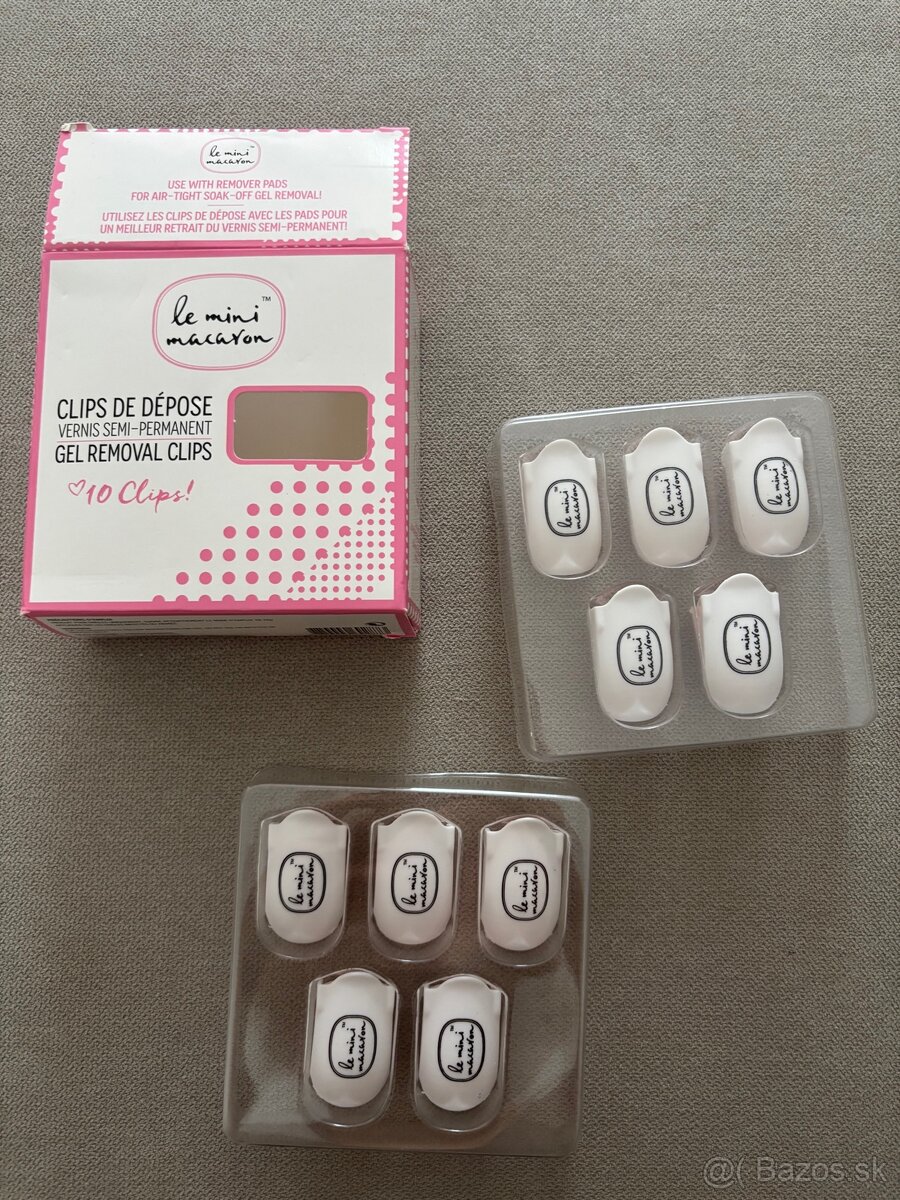 Le mini macaron led sada na nechty - 14