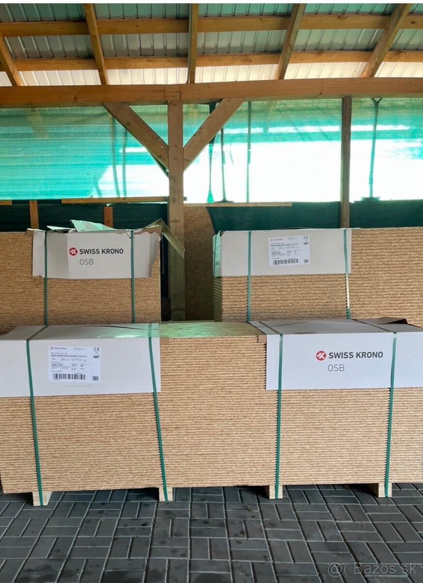 Tatranský zrubový profil Kvh hranoly rezivo plechy OSB - 14