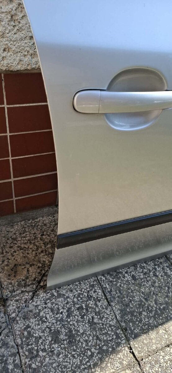 Predné dvere Škoda Octavia 2 strieborné 9102 - 14