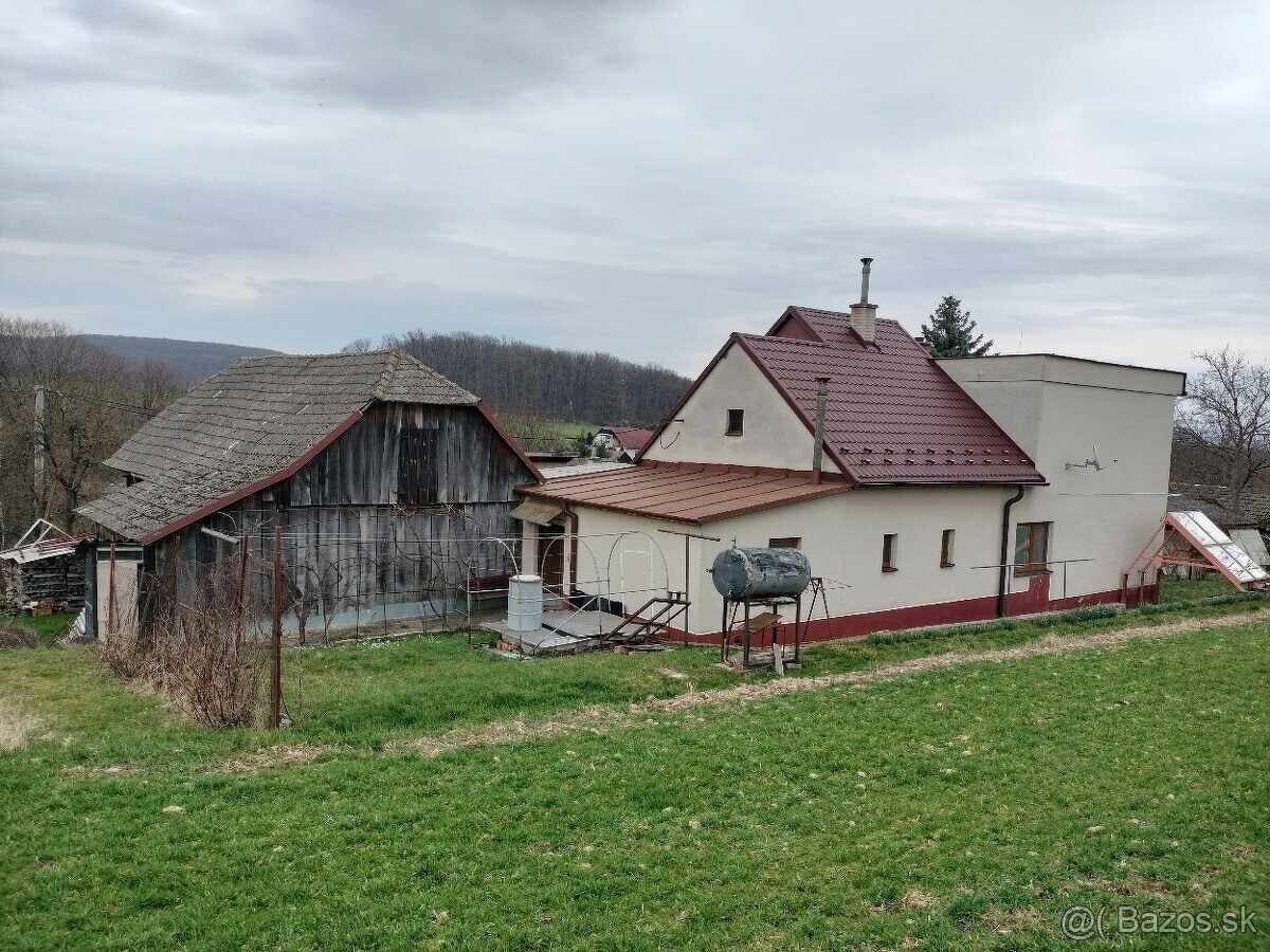 RODINNÝ DOM, STODOLA a POZEMOK 4822 m2 KOPANICE MYJAVA - 14
