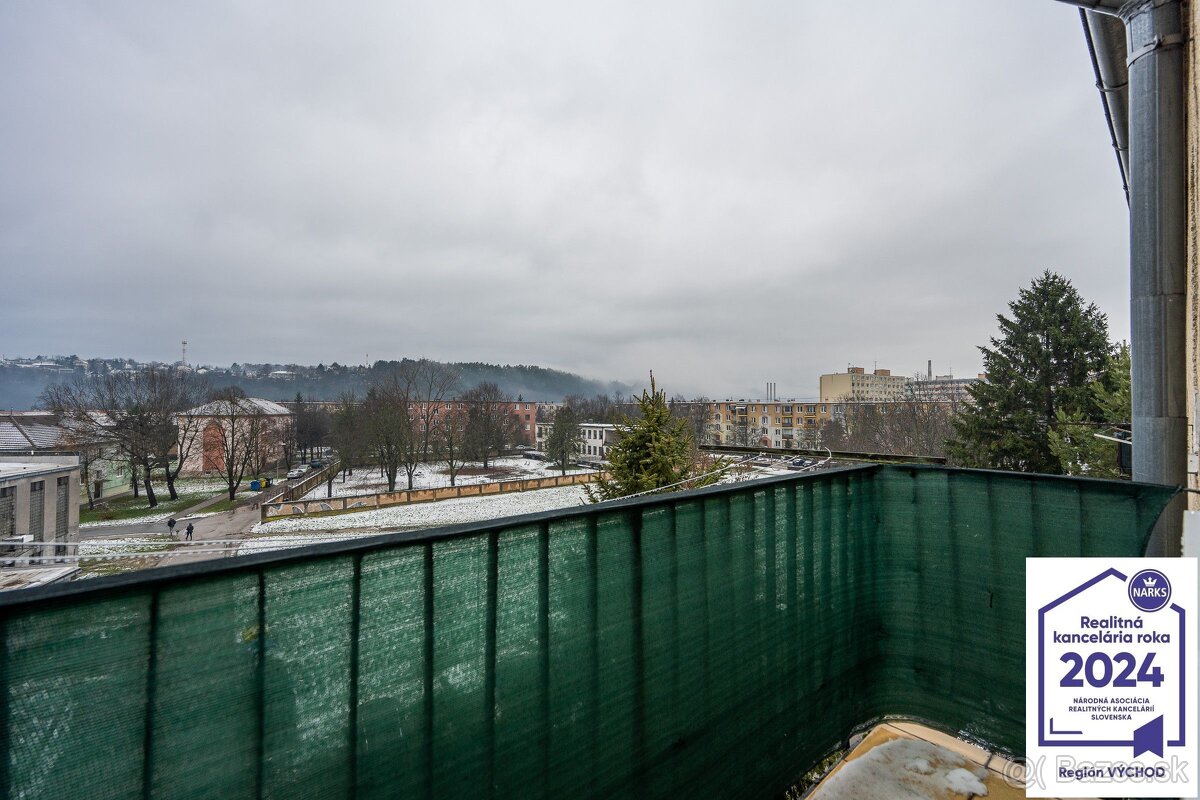 3 izbový byt s balkónom, Moldava nad Bodvou - 14