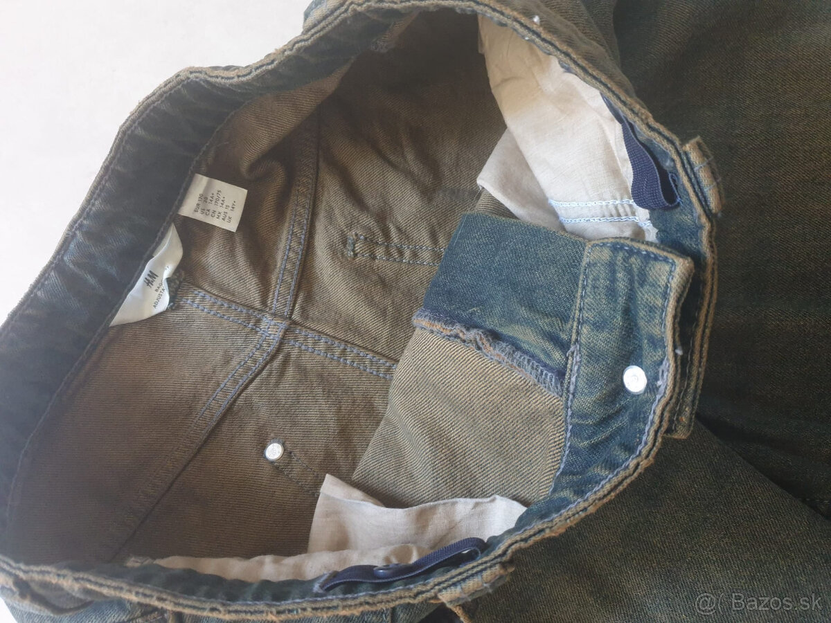 chlapčenské Baggy Jeans, nové , velkost 170 , zn. H&M - 14