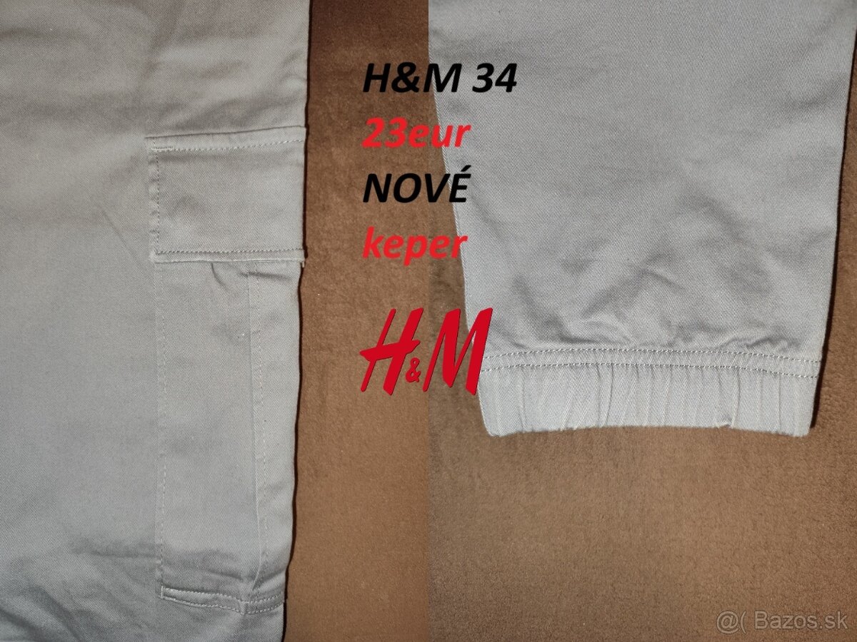 Cargo nohavice HM (Kapsáče) - 14