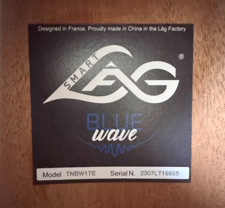 TNBW1TE Travel elektroakustická nylonová gitara - 14