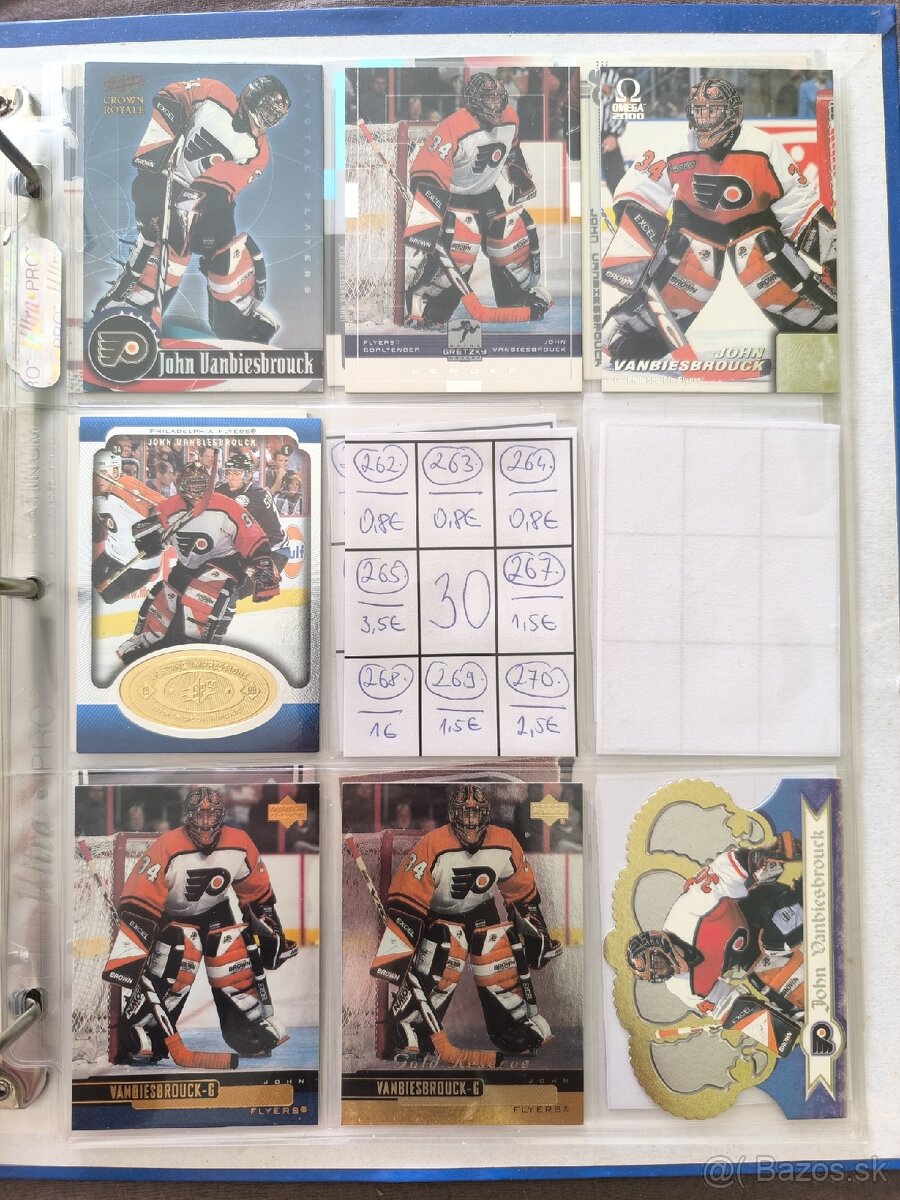 Hokejové kartičky - John Vanbiesbrouck 2 - 14