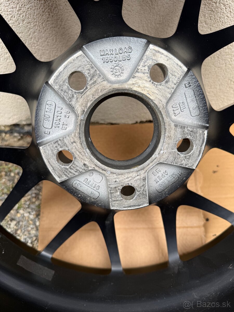 APEX EC7, BMW 5x120, 19” Black - 14