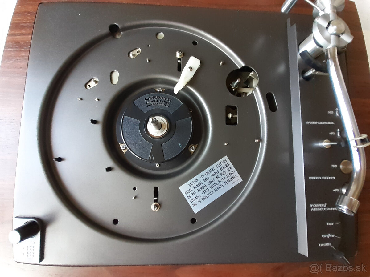 PIONEER PL-55X gramofon - 14