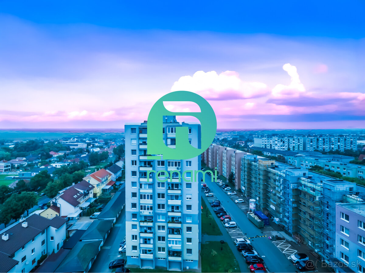 Svetlý 3-izbový byt s loggiou, 12/12 poschodie, Senec – Jese - 14