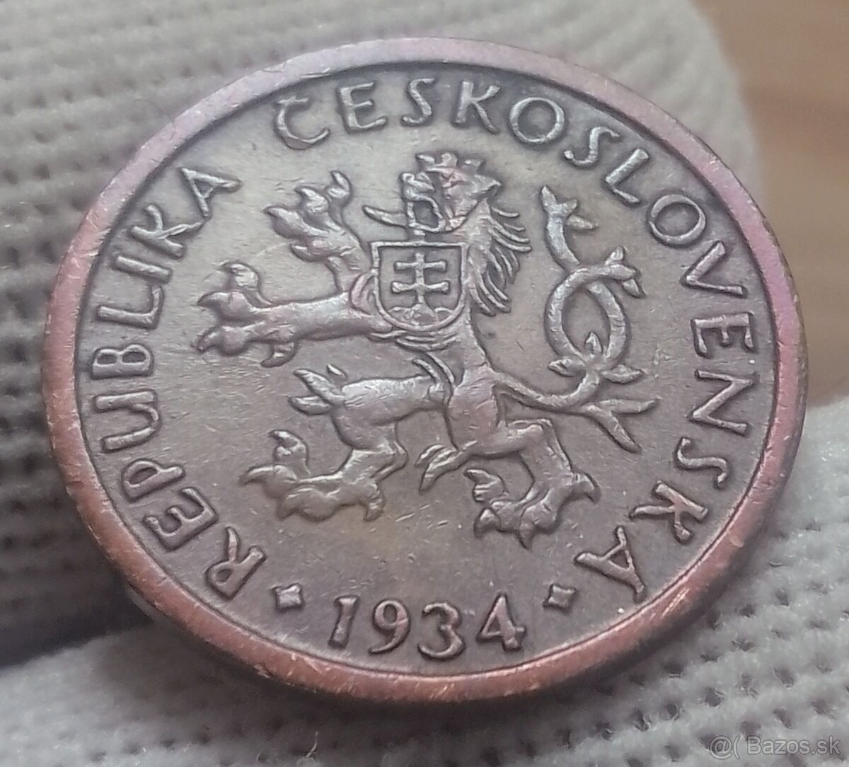 Československé medené 10haliere. - 14