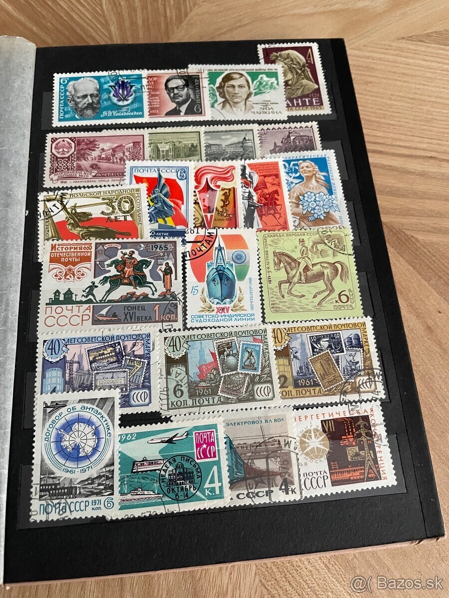 Staré známky 2 albumy - 14