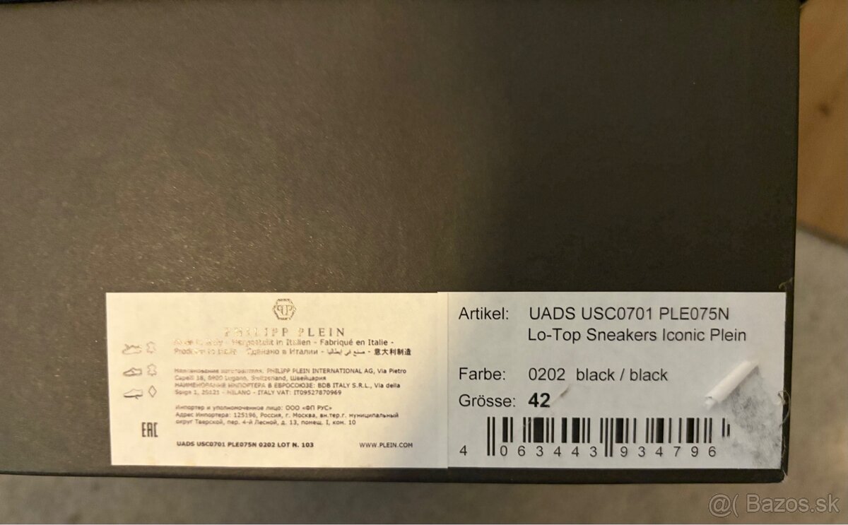 Philipp Plein Lo-Top Sneakers Iconic – - 14