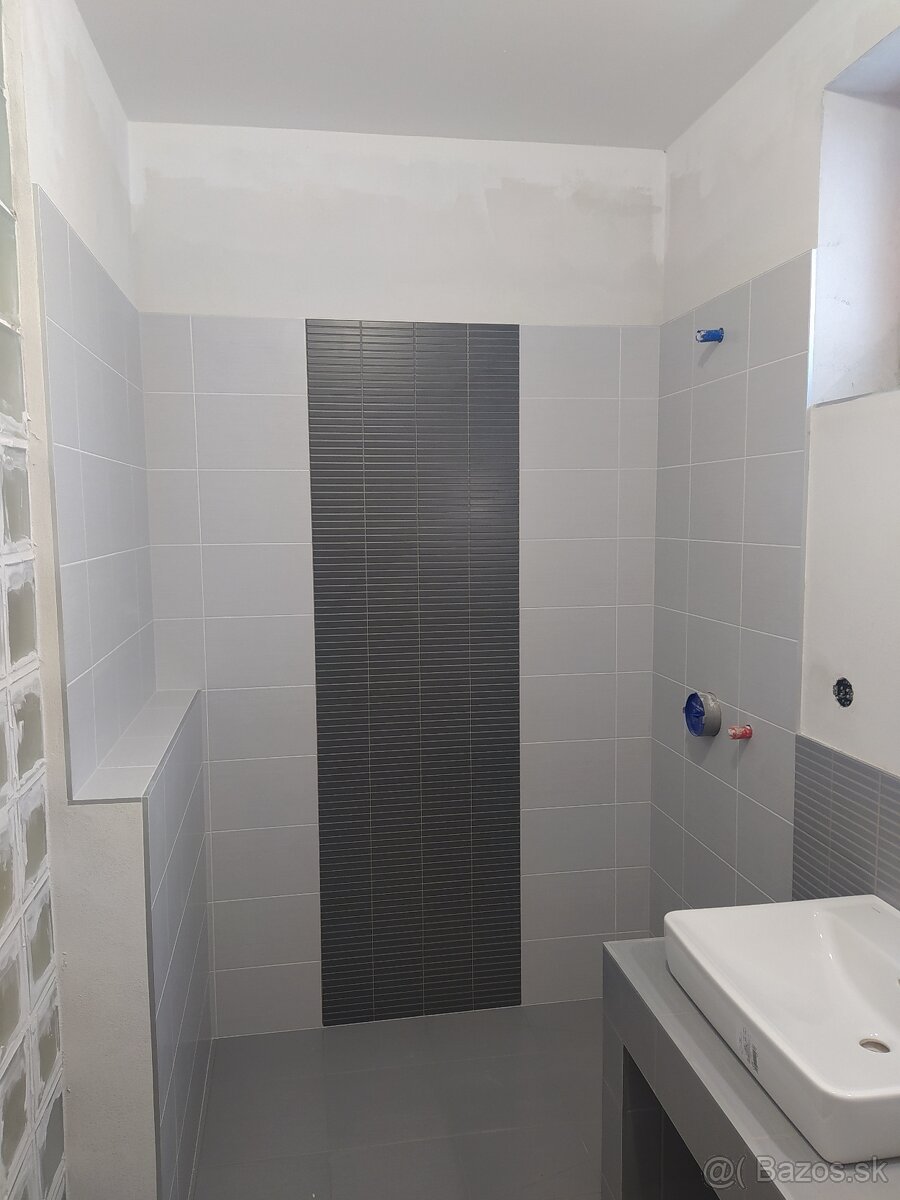 Obkladač – kúpeľne na kľúč (aj voda, elektro) - 14