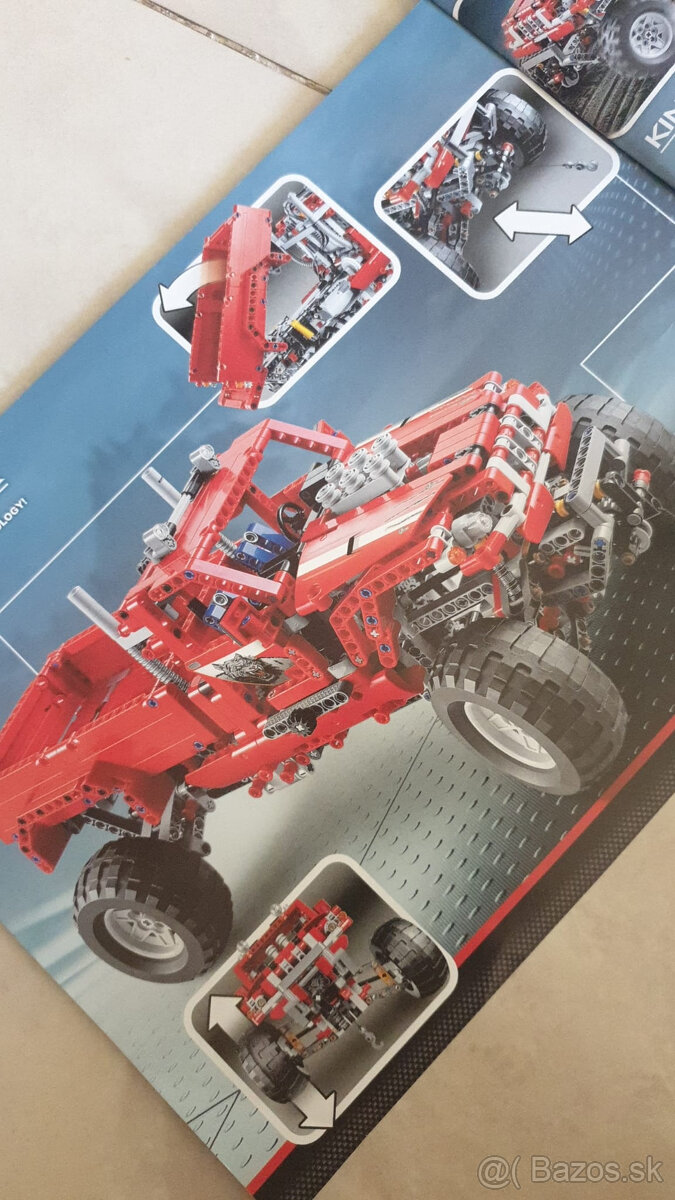 Skladačka - uplná kópia lega Technic 42029 Pick up - 14