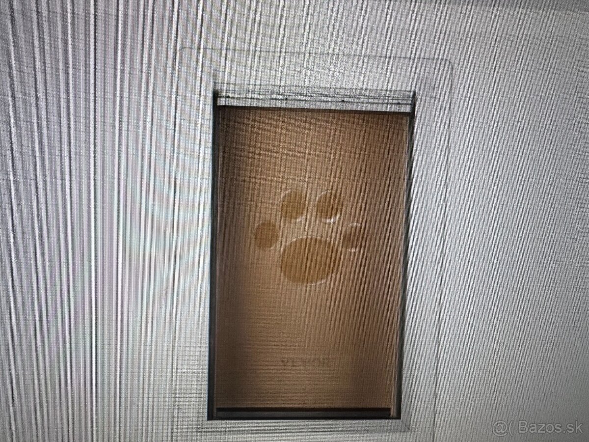 Prielez - kovové dvierka pre veľkých psov ca.30kg/ mačky - 14