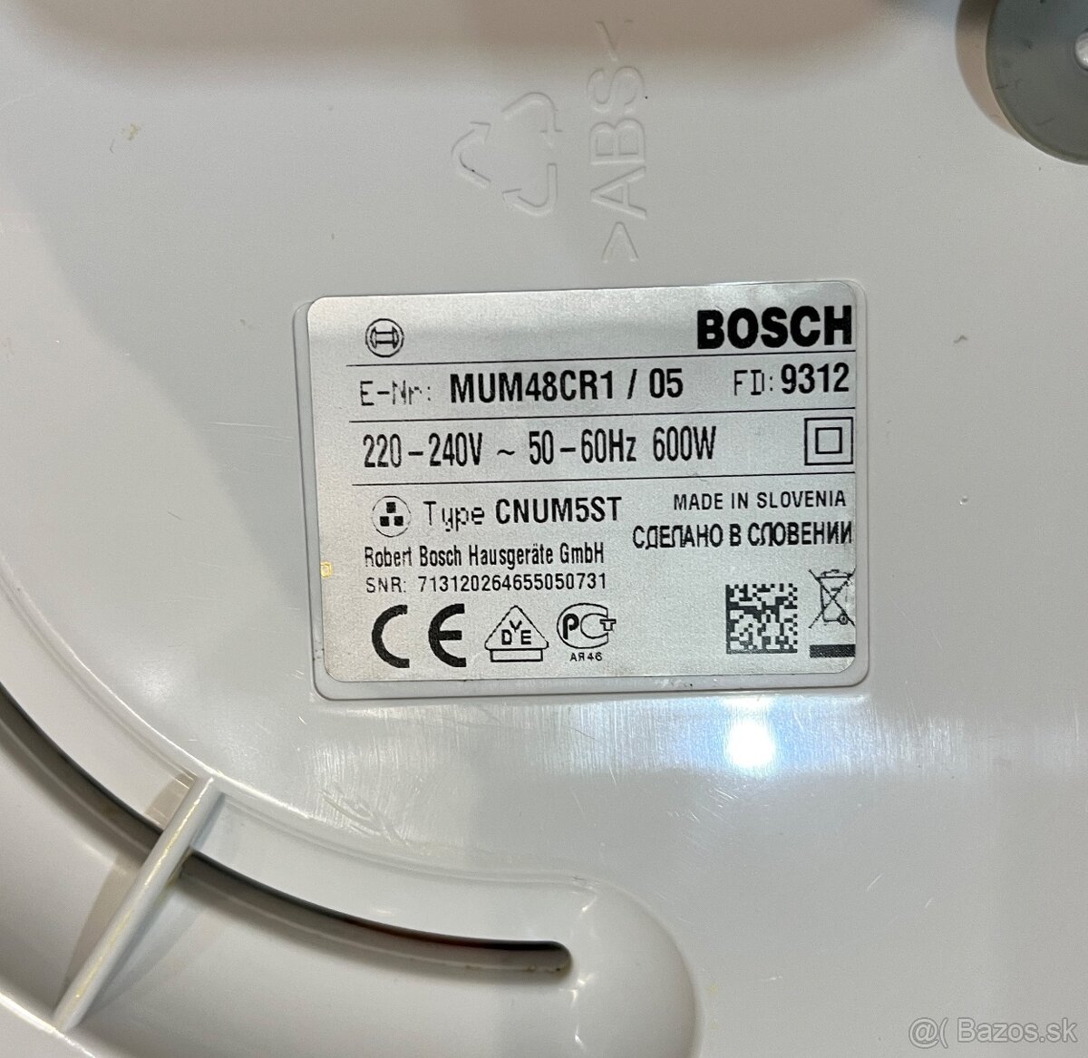 Bosch MUM 48CR1/05 kuchynský robot - 14