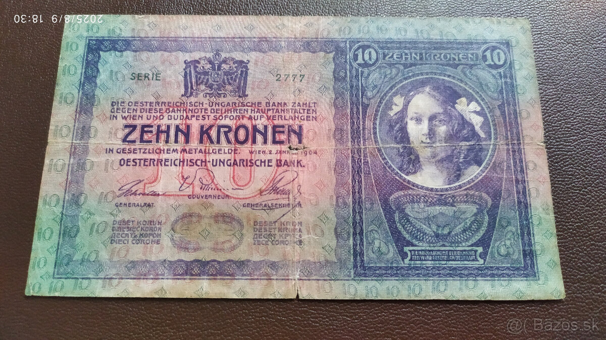 Bankovky Rakúsko - Uhorsko - 14