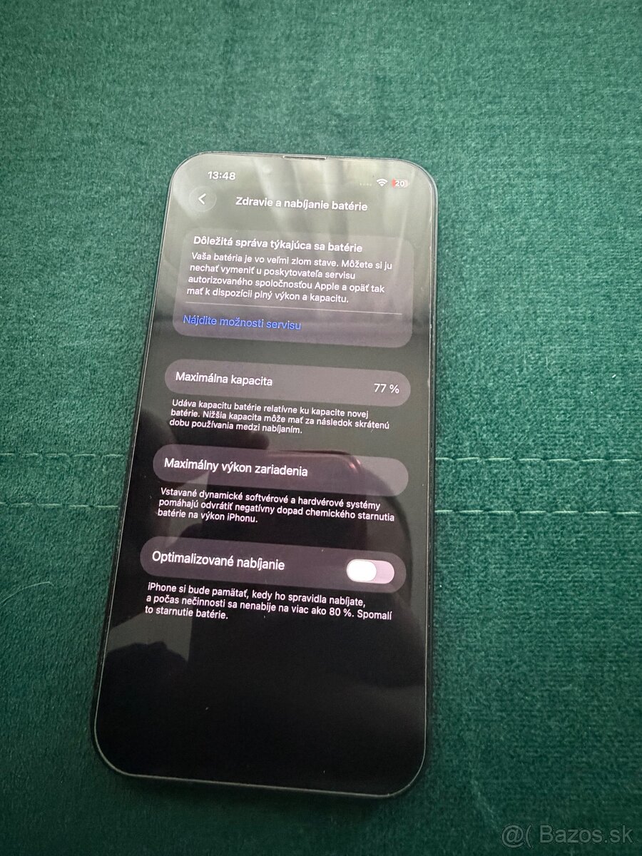 Predám Iphone 13 256GB Midnight - 14