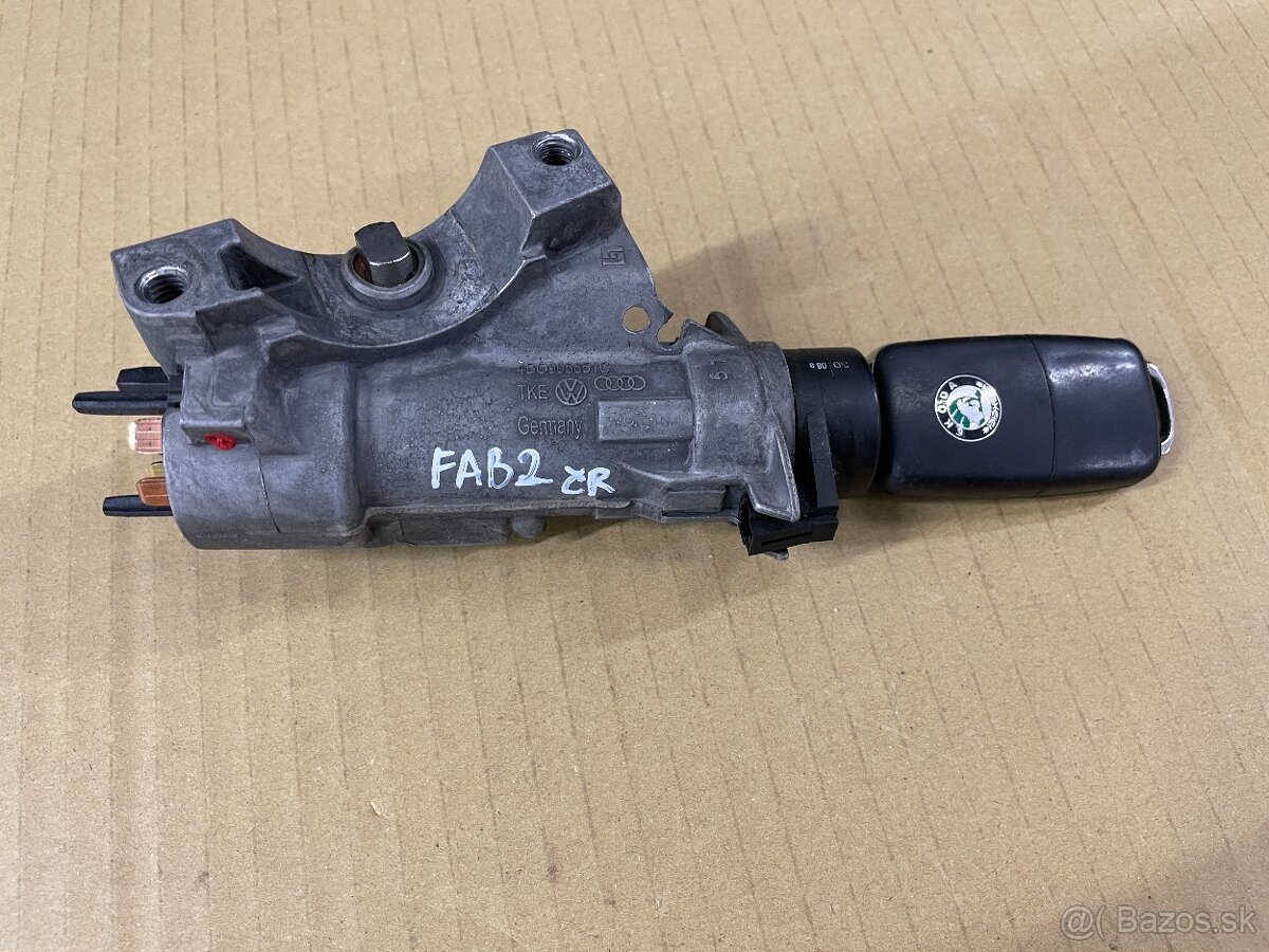 škoda fabia airbag motorček zamok radio budiky packy - 14