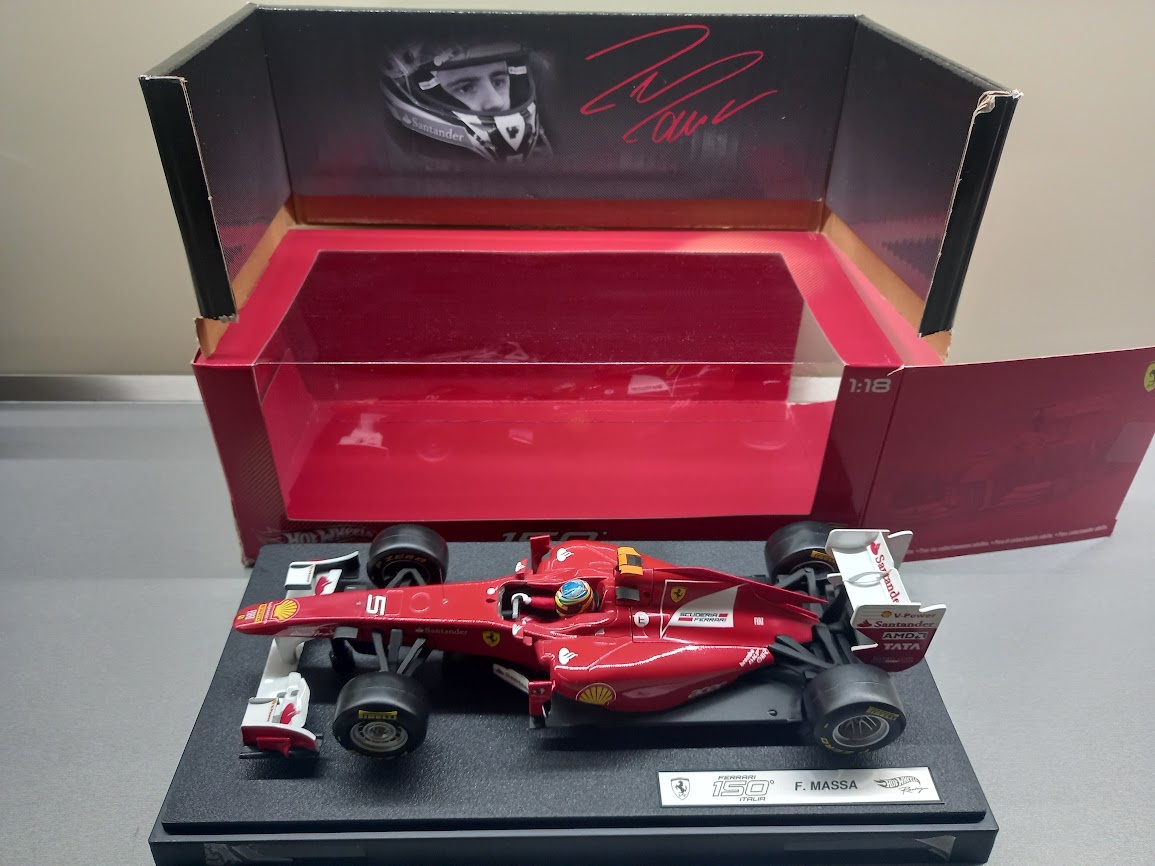 6x F1 FERRARI F10 F150 F2012 MASSA A ALONSO HOTWHEELS 1:18 - 14