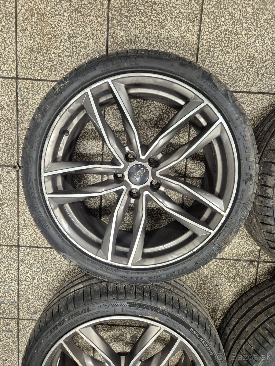 Predám elektróny 5x112r19 s pneu 255/35r19 - 14