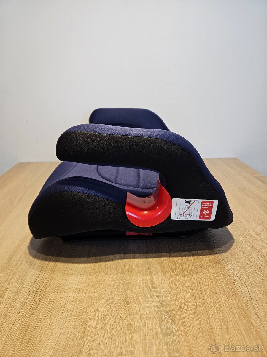 Autosedačka - podsedák CARETERO Isofix navy modrá + bordová - 14