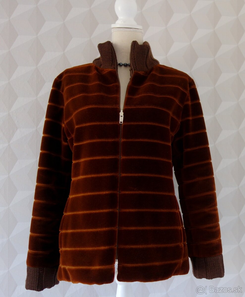 Obojstranná bunda Alberta Ferretti, veľ. M/L - 14