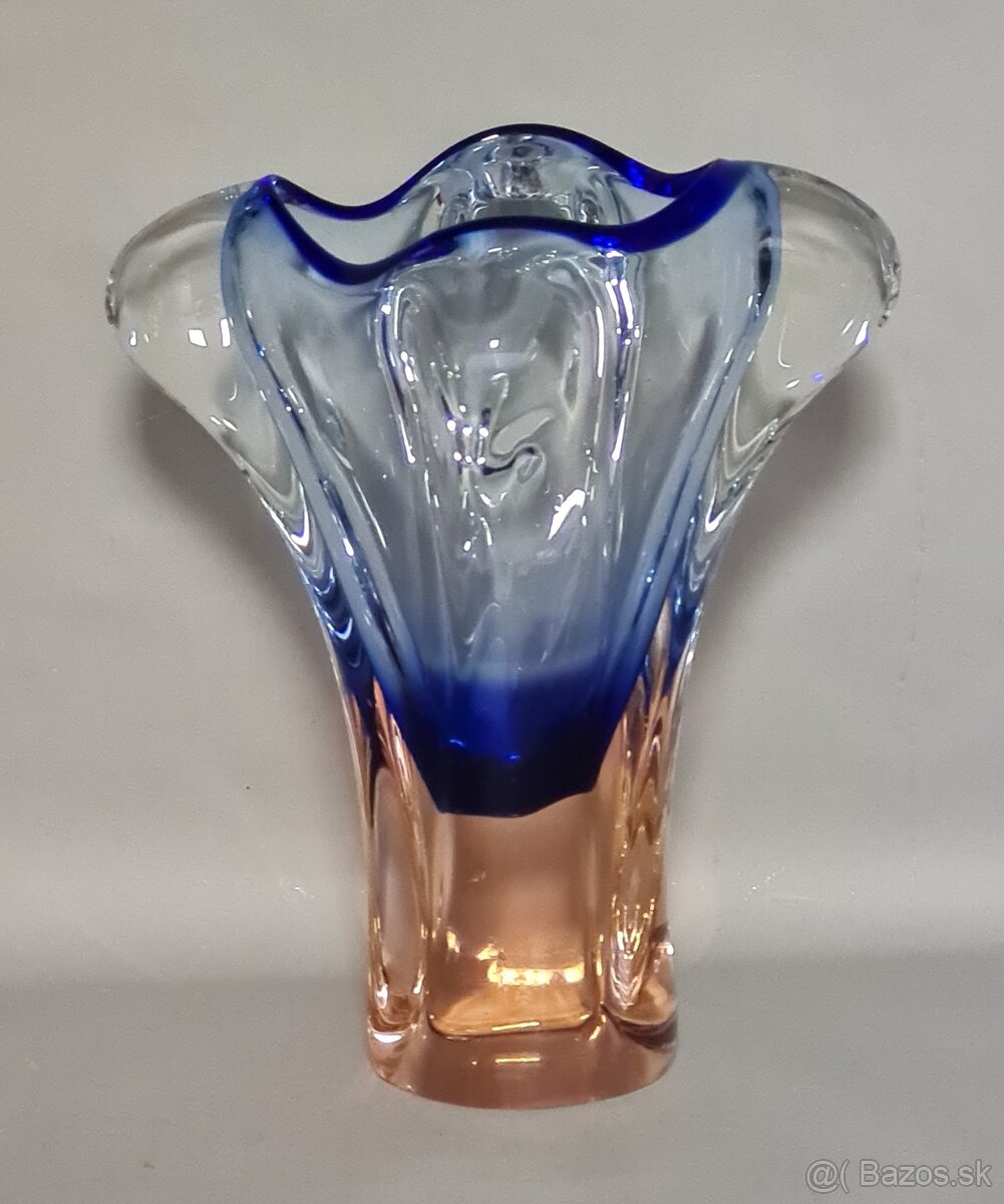 Sklenené dizajnové vázy 1 - 14