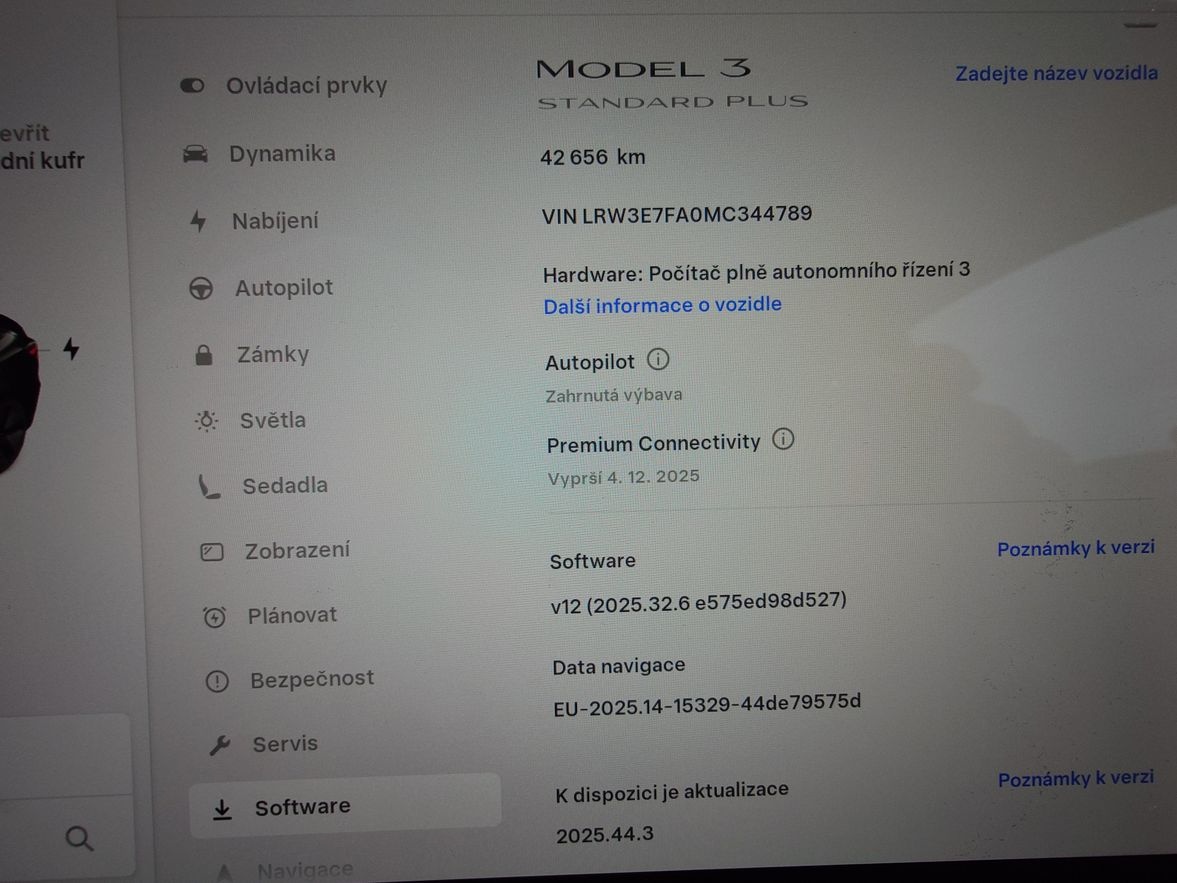 Tesla Model 3 Standard Range Plus 239 kW SOH 95% ODPOČET DPH - 14