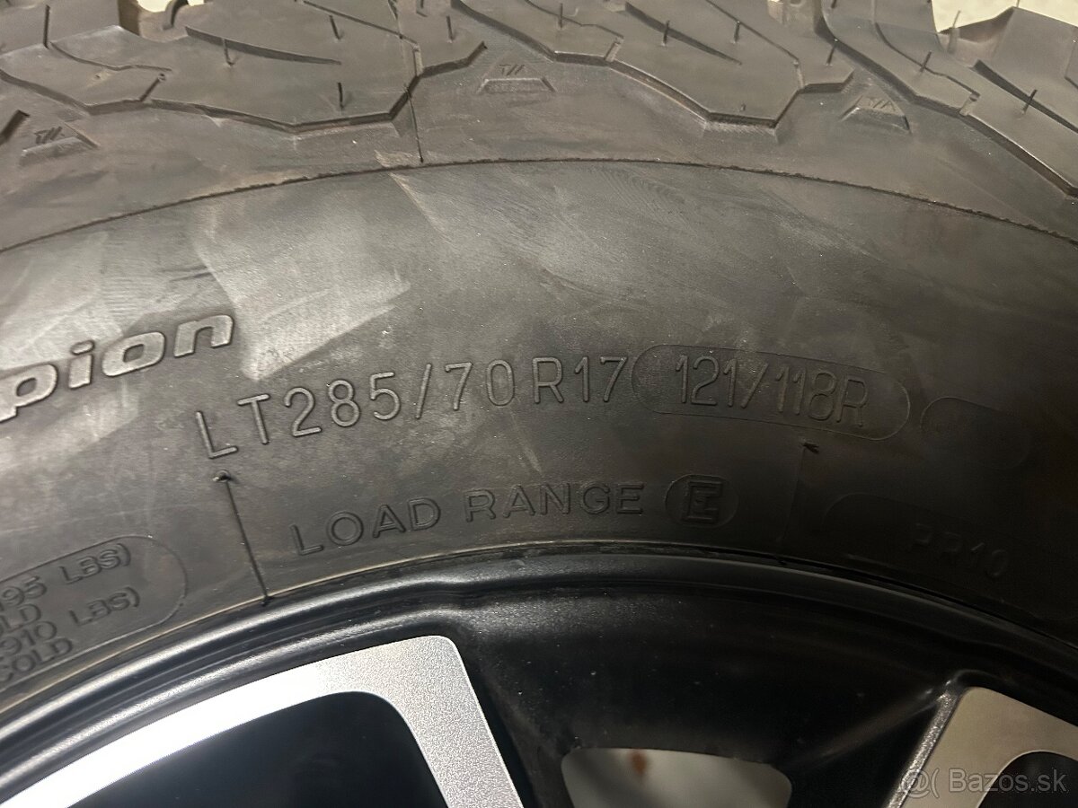 Jeep Wrangler 285/70 r17 BF Goodrich - 14