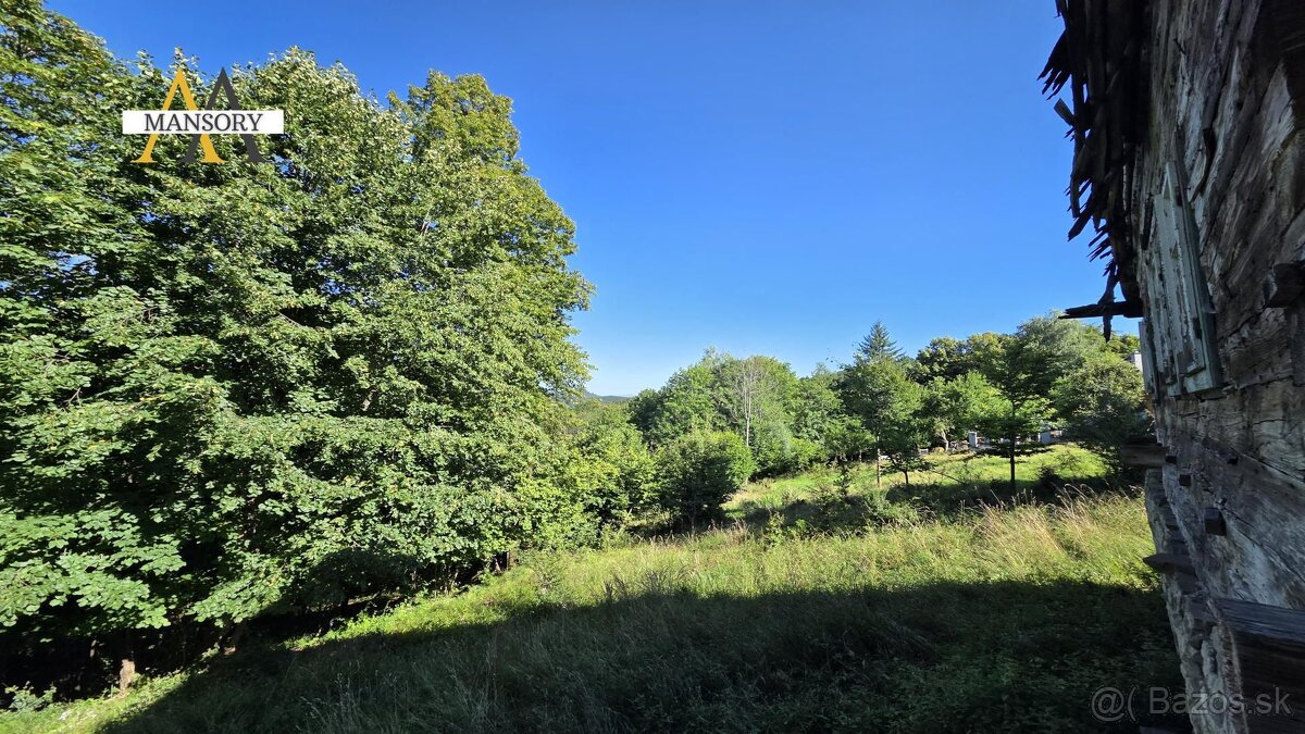 NA PREDAJ, Rodinný dom s pozemkom 2702m2 na samote Veľké Rov - 14