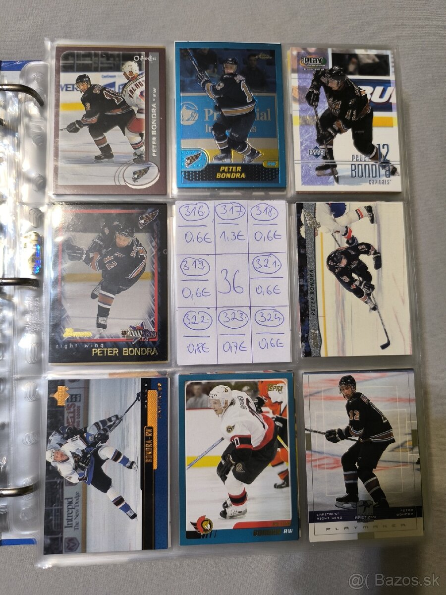 Hokejové kartičky - Peter Bondra - 14