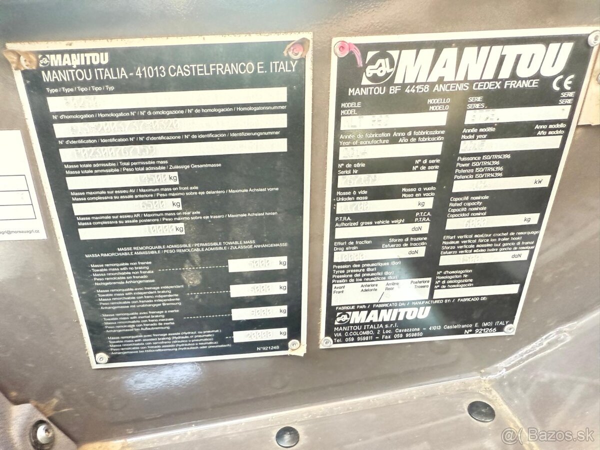 Manipulator Manitou 960 - 14