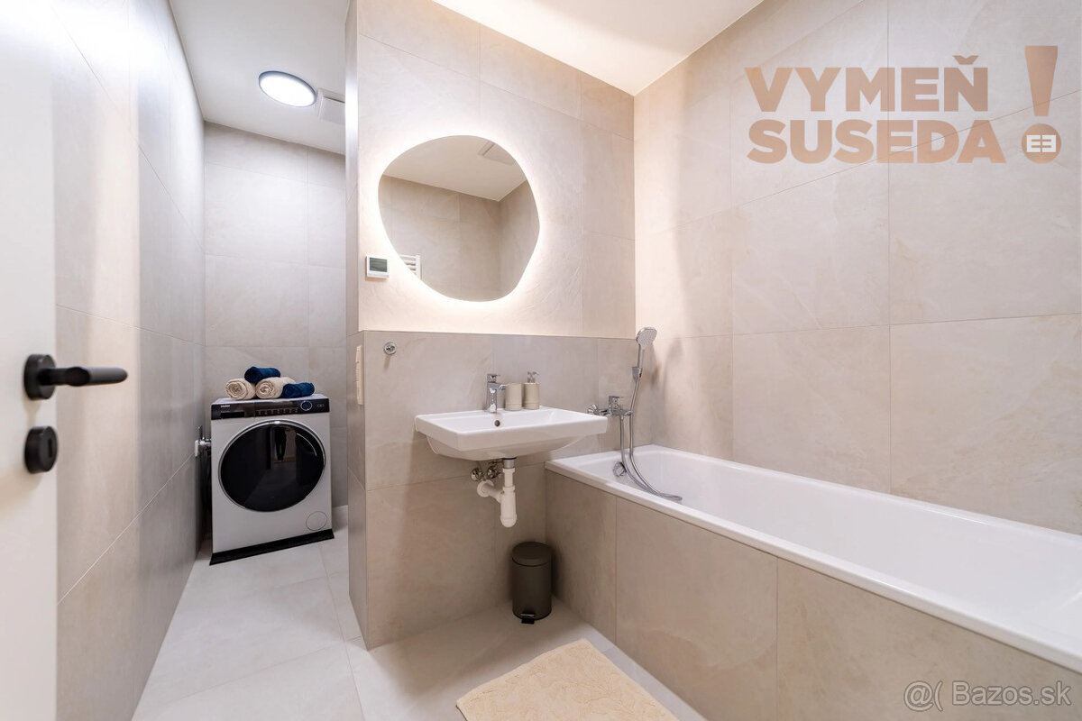 VYMEŇ SUSEDA – VÝNIMOČNÝ 2 IZB. BYT S TERASOU A PARKOVANÍM, - 14