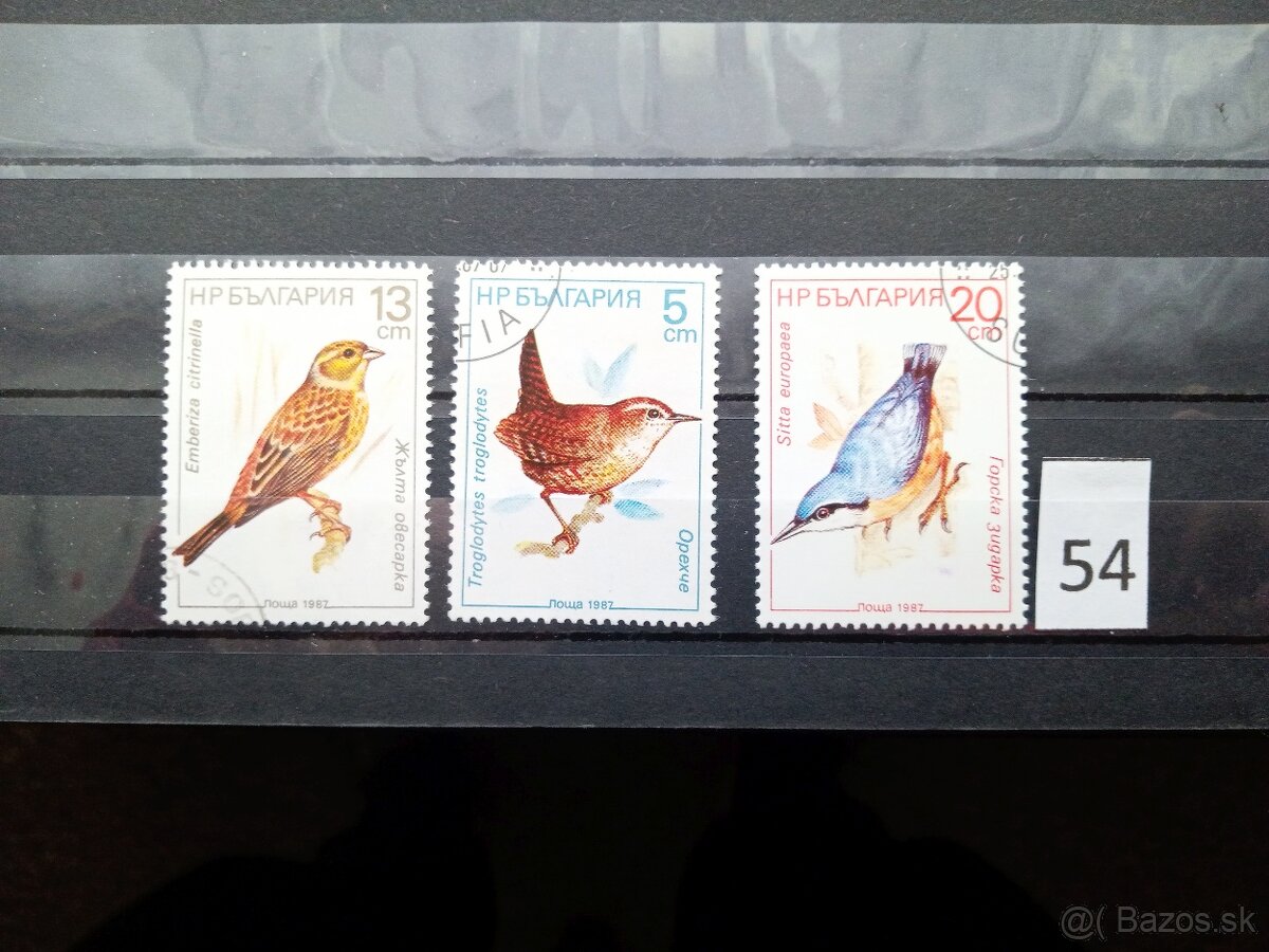 Poštové známky č.426 - FAUNA SVETA III. - 20 ks sérií - 14