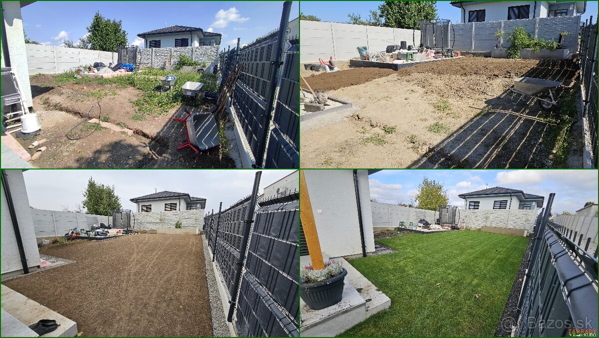 Služby - Mininakladač / Pôdna fréza / Zakladač trávnika - 14