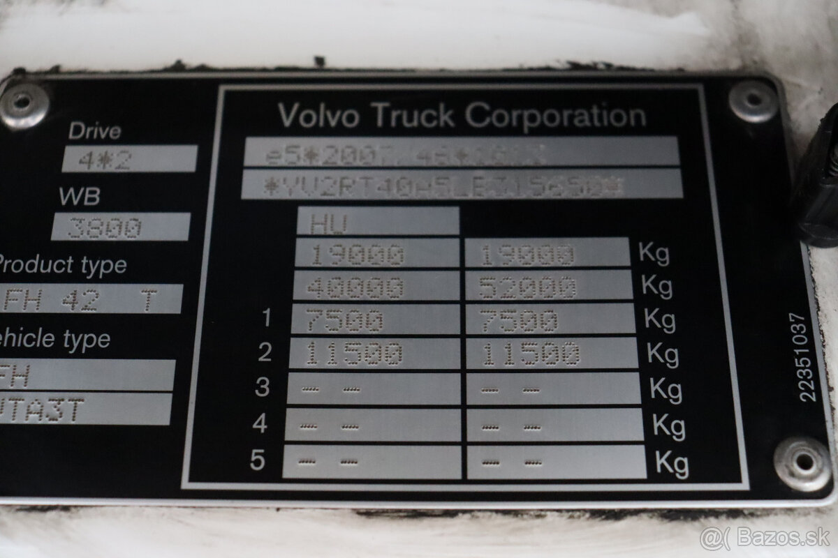 Volvo FH 500 MEGA,NEZAVISLA KLIMA,ACC - 14