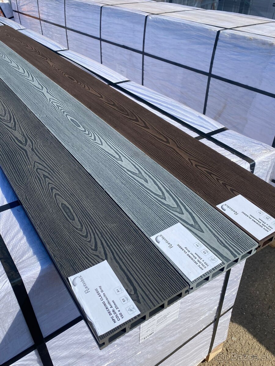 WPC plotové dosky, WPC schodové dosky, WPC terasové dosky - 14