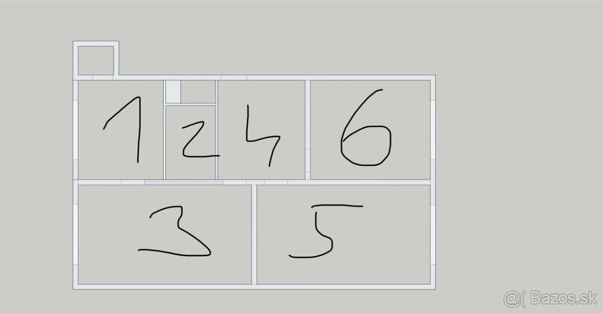 Kompletne 2025 zrekonštruovaný 3-izbový byt 81m2 na ulici J. - 14