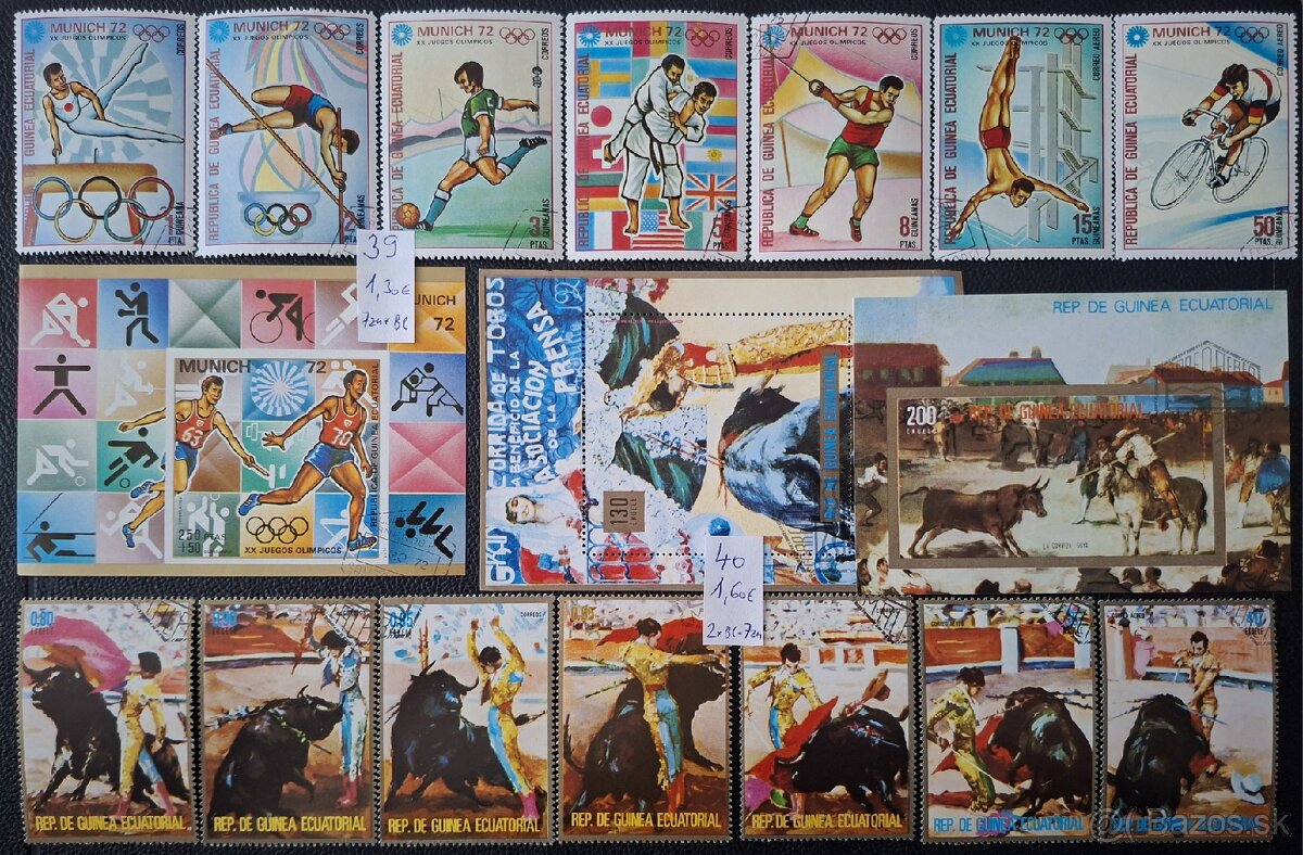 Postove znamky Mix 7 (66poloziek) - 14