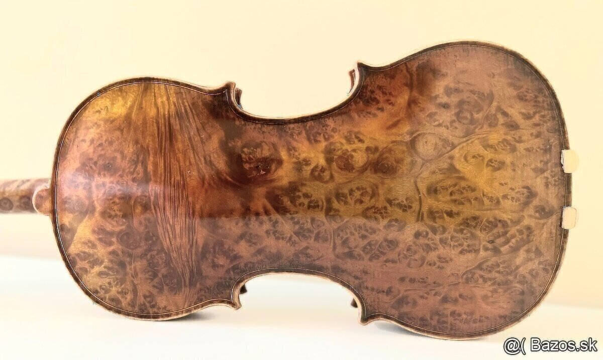 husle 4/4 model Stradivari ( očkový javor) - 14