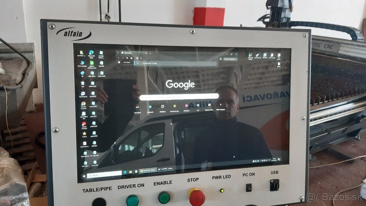 Plazmový rezací stroj ALFATEC CNC 2x6m - 14