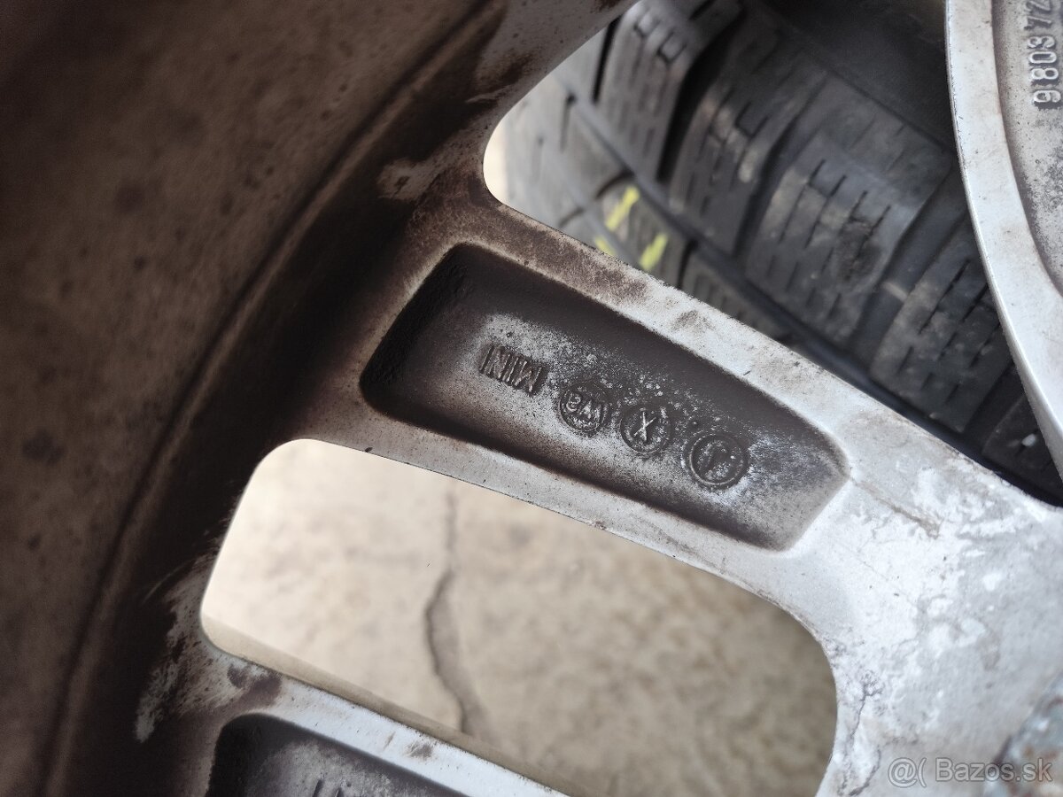 Mini sada alu+pneu 205/55 17" - 14