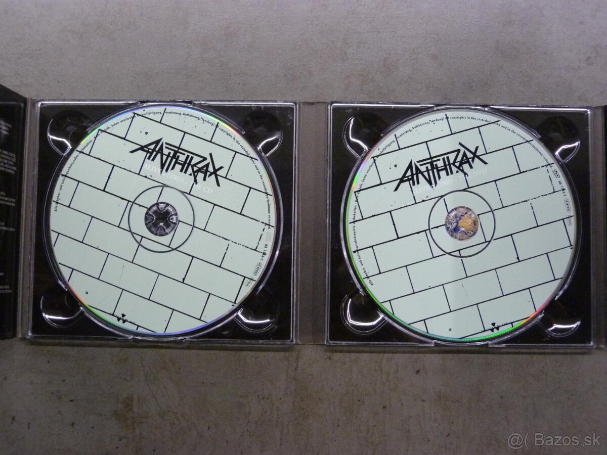 CD+DVD Anthrax - Alive 2 (2005) Special Edition - digipack - 14