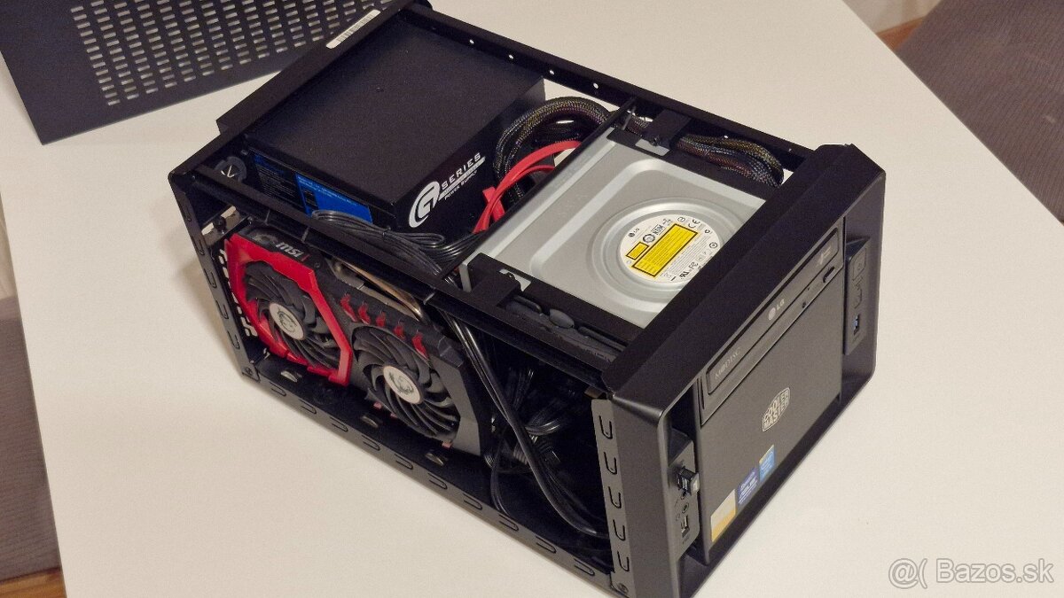 Mini-ITX, Intel i5-4670/3,4 GHz, 8GB RAM, GeForce GTX 1050Ti - 14