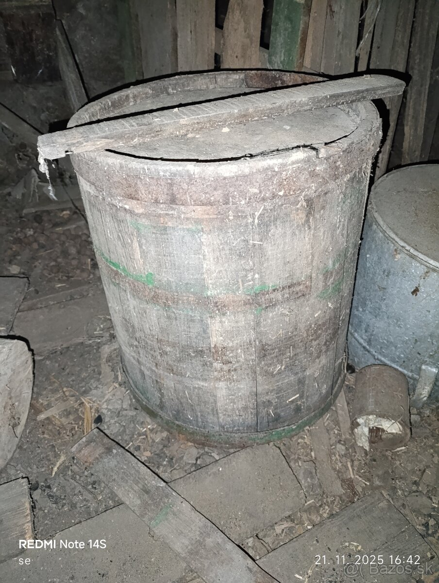 Predám drevený sud - 14