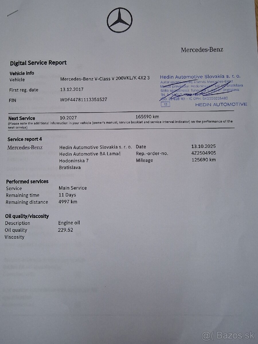 Mercedes-Benz V-Class V 200 - 14