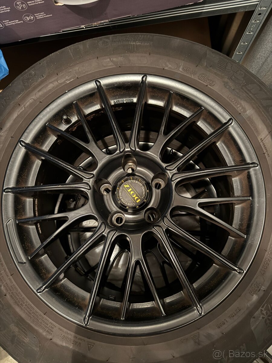 Disk DOTZ R17 + Pneumatiky Michelin Pilot Alpin 5 - 14