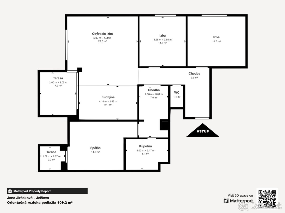 PANORAMA 4i byt + 1x parking v cene : VIDEO + 3D - 14
