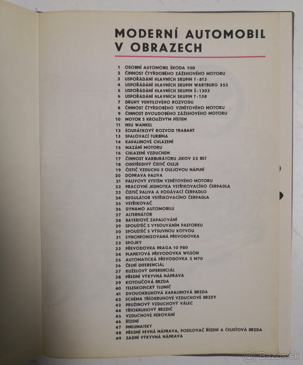 Moderní automobil v obrazech s obrazovou prílohou - 14